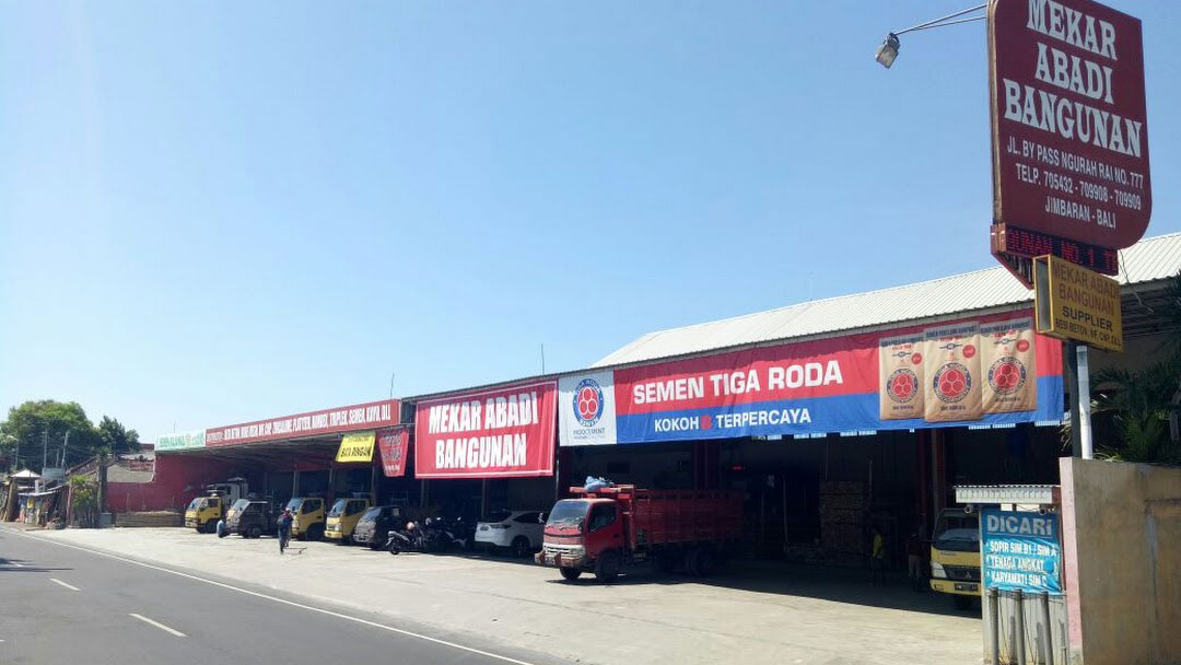 Toko Bangunan Termurah di Denpasar